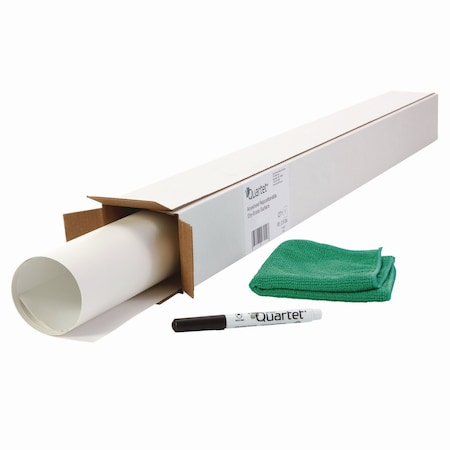 Quartet Anywhere Repositionable Dry-Erase Surface, Laminate Film, 24" x 36", White R85532